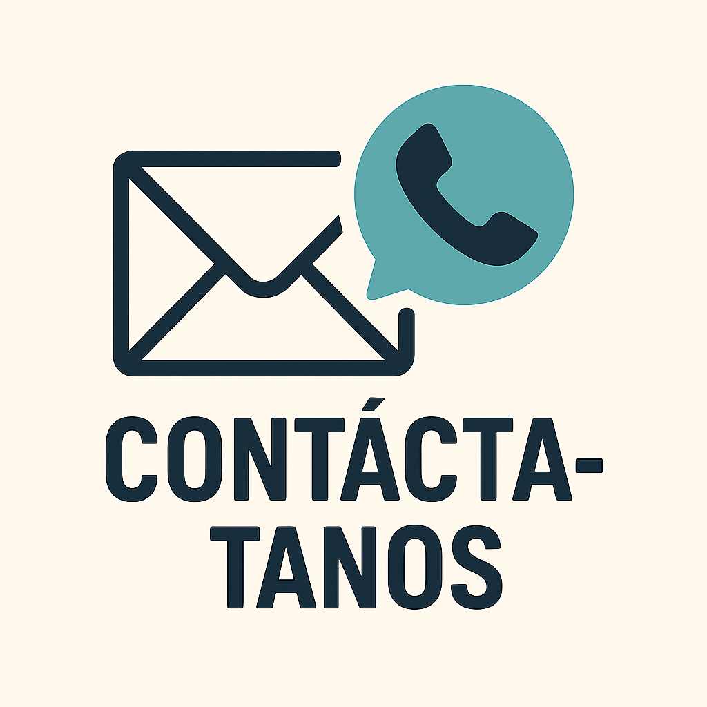 Genera un logo en español para una página web de _Contáctanos_ Genera un logo en español para una página web de _Contáctanos_